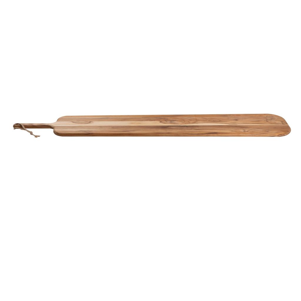 Planche de service Provence 120x23x1,8cm en Bois de teck - Visuel 0